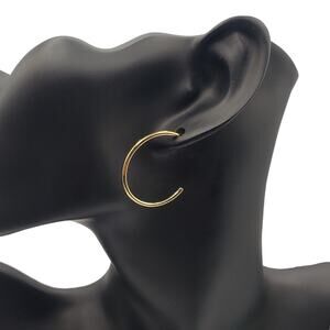 5/10 NWT gold tone Rhinestone and hoop earrings